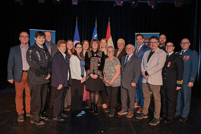 Les récipiendaires des Médailles de la Lieutenante-gouverneure du Québec honorés lors des cérémonies de remise tenue au Cégep de Matane, le 12 avril 2026. (Groupe CNW/Cabinet de la lieutenante-gouverneure du Québec) Les récipiendaires des Médailles de la Lieutenante-gouverneure du Québec honorés lors des cérémonies de remise tenue au Cégep de Matane, le 12 avril 2026. (Groupe CNW/Cabinet de la lieutenante-gouverneure du Québec)