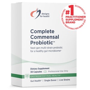 Designs for Health Launches Complete Commensal Probiotic™: A First-of-Its-Kind Single-Donor Formula to Restore the Gut Microbiome