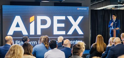 Jacob Thomas, EVP at Drivestream, explains to clients that AiPEX University focuses on empowering people through AI, offering a long-term partnership that reimagines institutional operations rather than just delivering a software tool. (PRNewsfoto/Drivestream)
