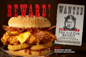 Carl's Jr.® Sets Bland Chicken Bounty Ending Chicken Wars Standoff