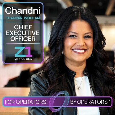 Zirrus One Names Chandni Thakrar-Woolam CEO to Advance AI-Driven Operational Intelligence for Broadband Operators