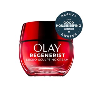 OLAY Regenerist Micro-Sculpting Cream Selected as a Good Housekeeping 2026 Beauty Awards Winner