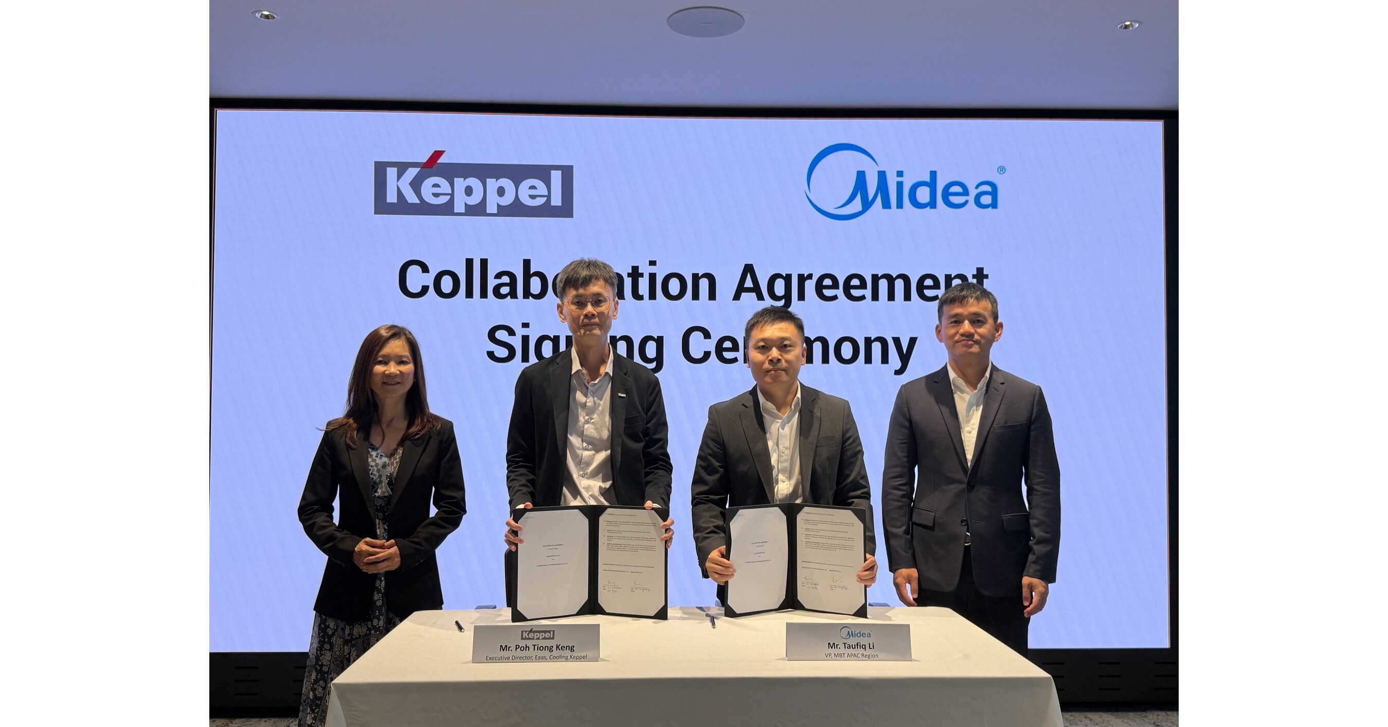 Midea dan Keppel Berkolaborasi Mengembangkan Solusi Sistem Pendingin Modular Berbasiskan AI di Asia