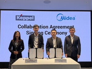Midea dan Keppel Berkolaborasi Mengembangkan Solusi Sistem Pendingin Modular Berbasiskan AI di Asia
