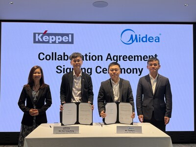 Midea dan Keppel Bekerjasama Usahakan Peluang Penyelesaian Penyejukan Modular Berdaya-AI Seluruh Asia