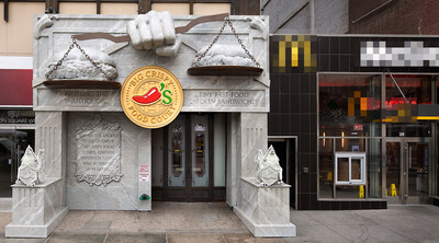 Chili’s Big Crispy Food Court is an immersive pop-up experience in New York City on April 16 at 37 Union Square West New York, NY 10003 from 11 a.m. to 5 p.m. EST, inviting fans to serve as the jury in the case of Chili’s vs. Fast Food.