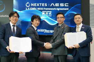 AESC จับมือ NEXTES ลงนามข้อตกลงจัดหาเชิงกลยุทธ์ 1.5 GWh ทุบสถิติยอดสั่งซื้อเซลล์กักเก็บพลังงานรายการใหญ่ที่สุดในญี่ปุ่นประจำปี 2569