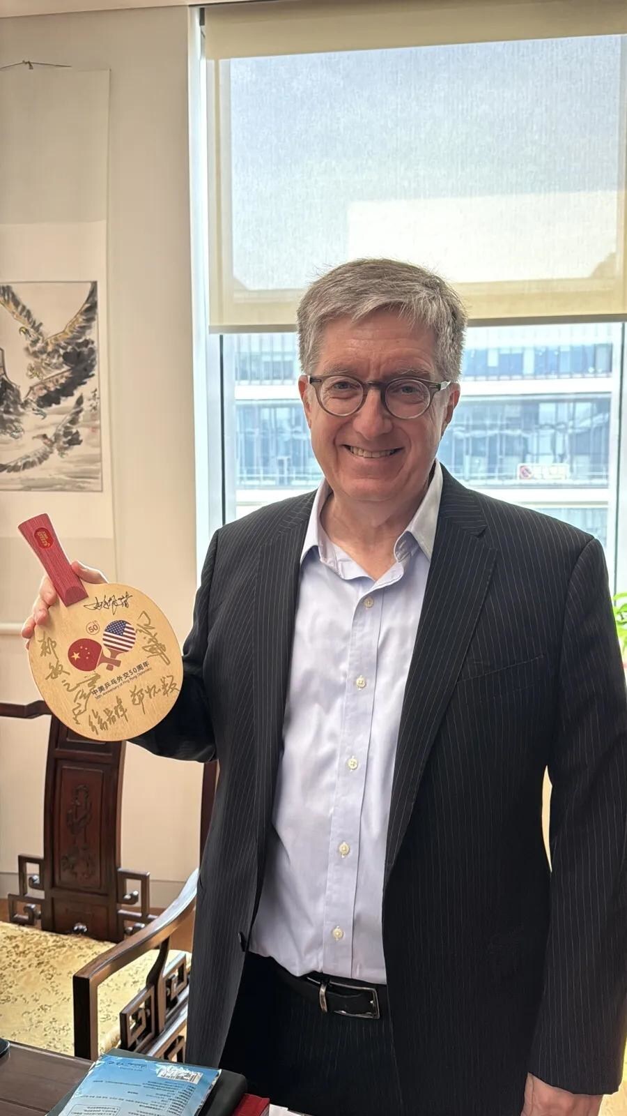 China-US: Old Friends, New Stories | NYU Shanghai Vice-Chancellor Jeffrey Lehman: I played against a Chinese table tennis player in 1972