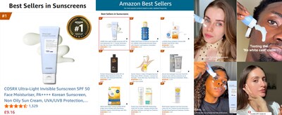 Amazon UK’s No.1 Sunscreen: COSRX Ultra-Light Invisible Sunscreen SPF50 PA++++(TikTok Content Source: @zee_risuals, @ana_.costea., @lucassia, @heyitsryry_)