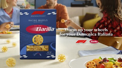 With Racing Wheels at the center of the table, Barilla® turns race weekend into Domenica Italiana—the Italian Sunday tradition of sharing a meal alongside great company to embrace the thrill of a Formula 1® race.