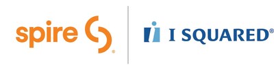 Spire and I Squared Capital logos.