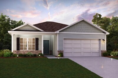 Beaumont Plan Rendering | New Homes in Hartwell, GA | Woodlake Landing by Century Complete