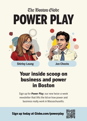 Sign up today for the twice-a-week business newsletter from The Boston Globe. Sign up today for the twice-a-week business newsletter from The Boston Globe.