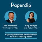 Paperclip appoints Ron Alexander as CEO and Amy Jeffryes as Chief Product Officer.