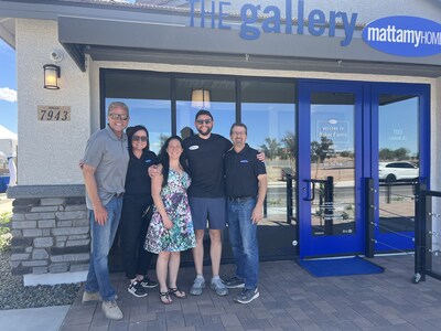 Members of the Mattamy Homes team at the grand opening of White Tank Vistas and Baker Farms on Saturday, April 11, 2026. (CNW Group/Mattamy Homes Limited)