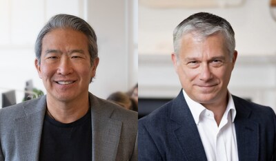 Jeffrey Yin, CEO of Artsy and Artnet and Andrew Wolff, founder and CEO of Beowolff Capital (PRNewsfoto/Artsy and Artnet)
