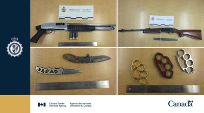 CBSA investigation results in firearms seizure and charges against two individuals in Ottawa