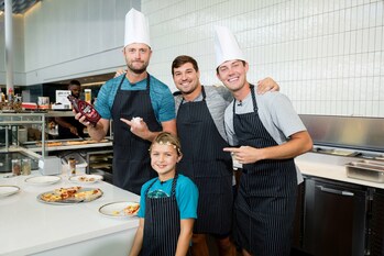 Logan Cooke, punter for the Jacksonville Jaguars; Ross Matiscik, All-Pro long snapper for the Jacksonville Jaguars