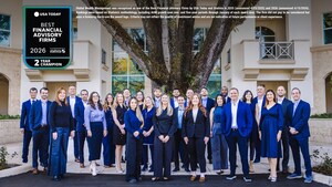 GLOBAL WEALTH MANAGEMENT EARNS BACK-TO-BACK RECOGNITION ON USA TODAY'S BEST FINANCIAL ADVISORS LIST
