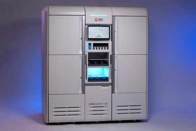 The BD BACTEC FXI System is a next-generation, fully automated blood culture system designed to improve the speed, consistency, and accuracy of bloodstream infection diagnostics in modern microbiology laboratories, currently available in Europe and Japan.