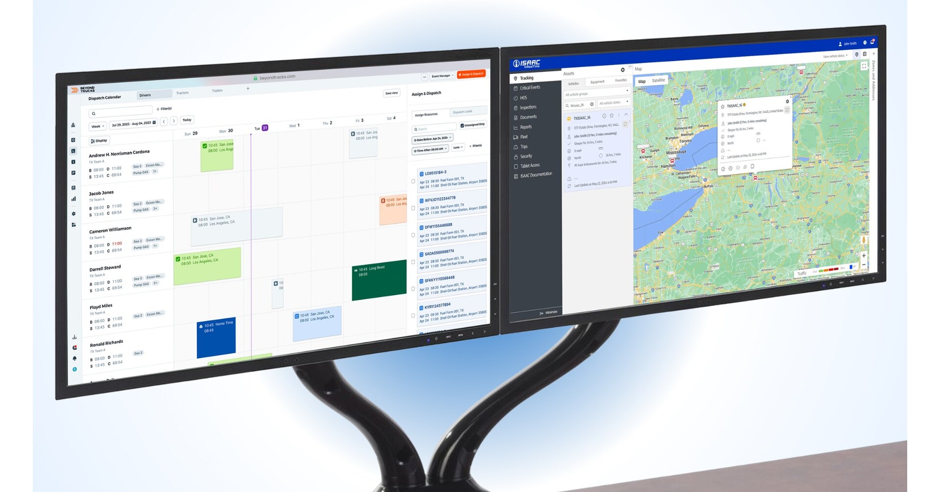 BeyondTrucks Now Integrated with ISAAC Instruments Platform to Enhance Fleet Operations