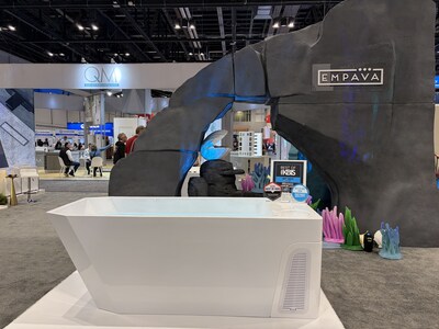 Designed for cold therapy, this indoor/outdoor plunge tub supports recovery by reducing inflammation, improving circulation, and enhancing performance.