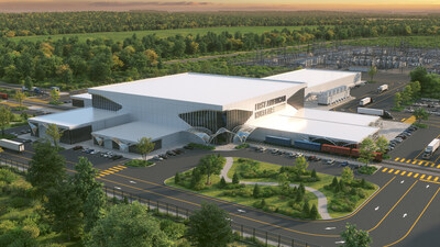 Stylized rendering of a First American Nuclear (FANCO) Energy Park