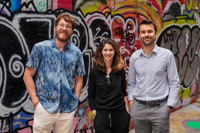 Left to right: Julien Launay, CEO; Marine Boulot, CMO; Sam Jones, CRO. Left to right: Julien Launay, CEO; Marine Boulot, CMO; Sam Jones, CRO.