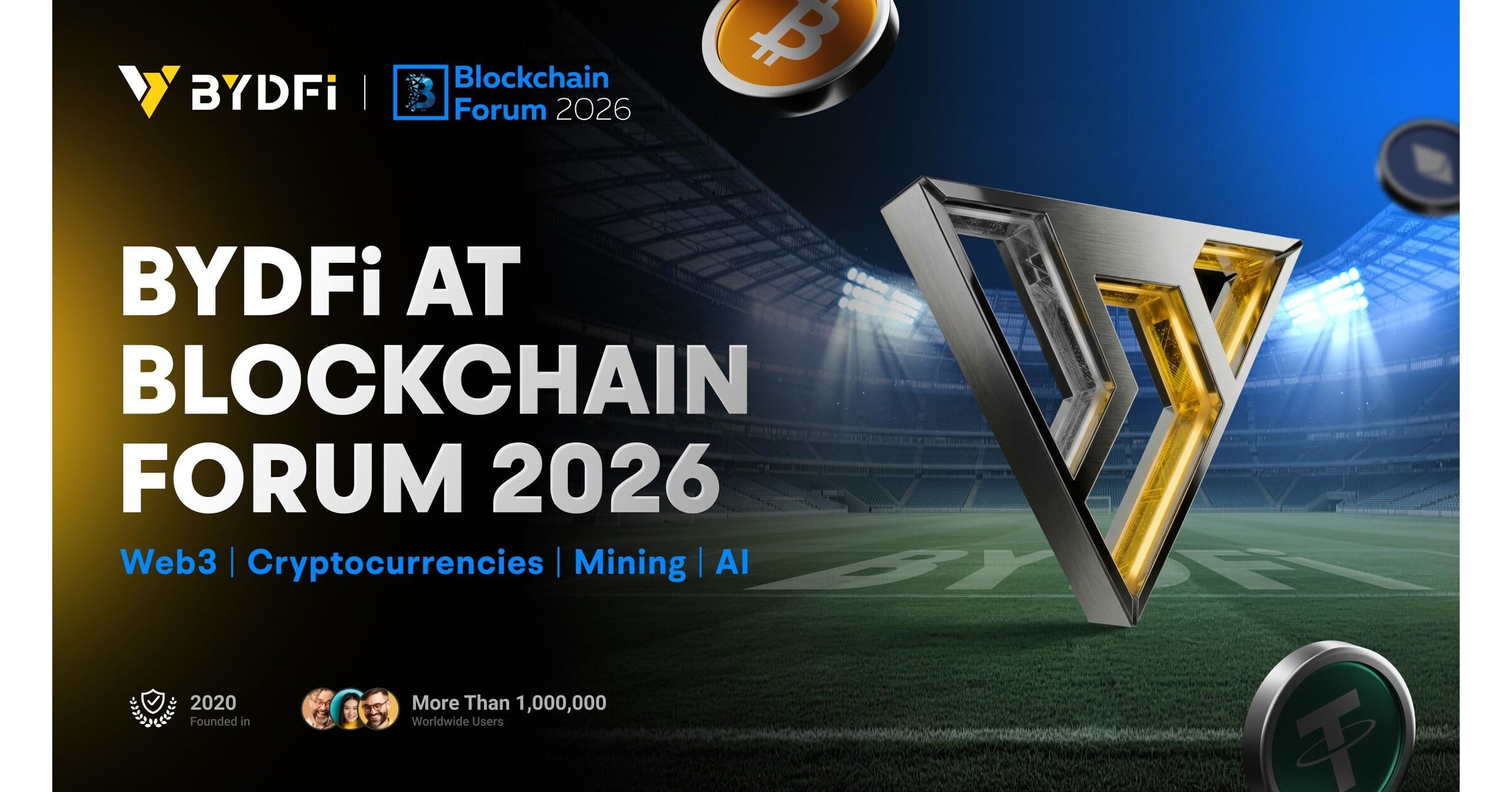 BYDFi Joins Blockchain Forum 2026 in Moscow as Sponsor, Engaging the Web3 and AI Ecosystem — KRIPTO — ERYU PROJECT