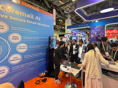 Coremail於新加坡GITEX Asia 2026展示其AI原生電郵及CACTER AI原生電郵安全網關。