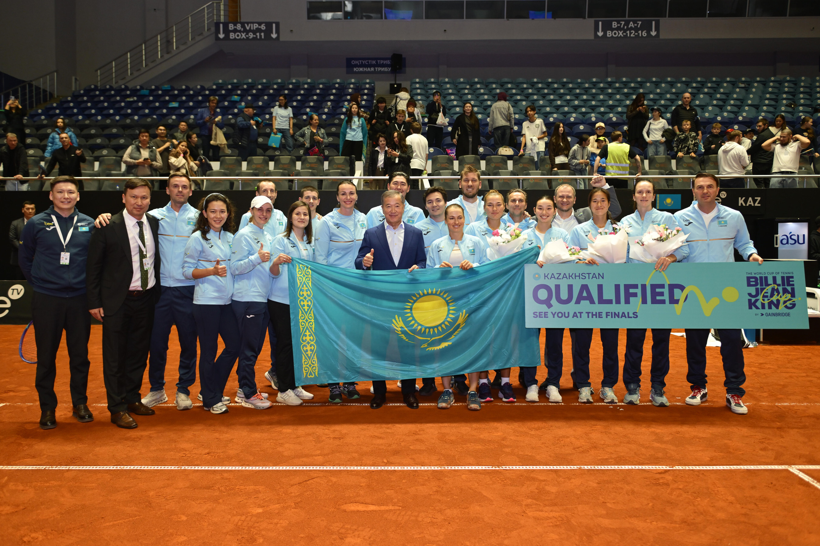 Kazakhstan National Team Qualifies for Billie Jean King Cup Finals