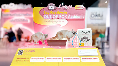 Lady N's Pheromone-Infused Tofu Cat Litter, winner of Best in Show in the Cat category and 3rd Place in the Human-Animal Bond Breakthrough Award at Global Pet Expo 2026. (Lady N/ Provided)