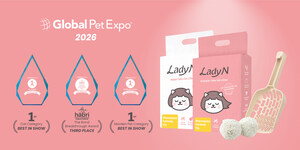 Lady N's Pheromone-Infused Tofu Cat Litter Wins Best in Show at Global Pet Expo 2026 for Calming and Behavior Support