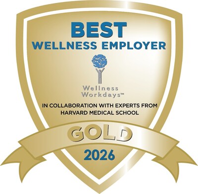 Wellness Workdays Honors Nine Organizations with 2026 Best Wellness Employer <em>Gold</em> Certification