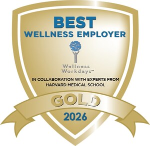 Wellness Workdays Honors Nine Organizations with 2026 Best Wellness Employer Gold Certification