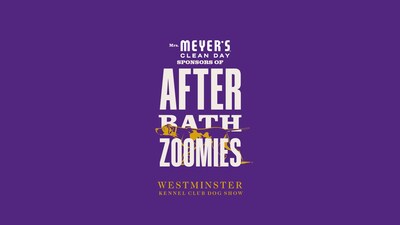 In partnership with the Westminster Kennel Club, After Bath Zoomies celebrates the expressive personalities dogs unleash after one of pet parenting’s most familiar moments. In partnership with the Westminster Kennel Club, After Bath Zoomies celebrates the expressive personalities dogs unleash after one of pet parenting’s most familiar moments.