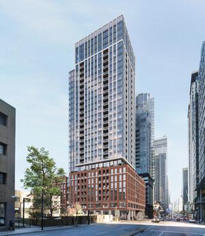 GROUPE HD UNVEILS A LANDMARK RESIDENTIAL PROJECT IN DOWNTOWN MONTREAL ON THE FORMER YWCA SITE