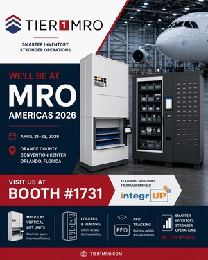Tier 1 MRO to Exhibit at MRO Americas 2026