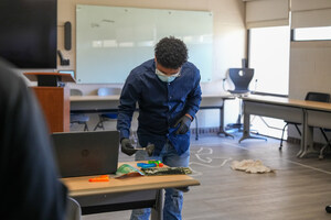 Mount Students Compete in Annual Robert 'Bob' Fram CSI Challenge