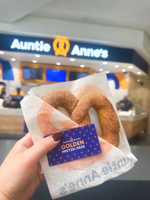 Auntie Anne's® Celebrates National Pretzel Day with Free Pretzels for All and the Debut of the Exclusive Golden Pretzel Pass
