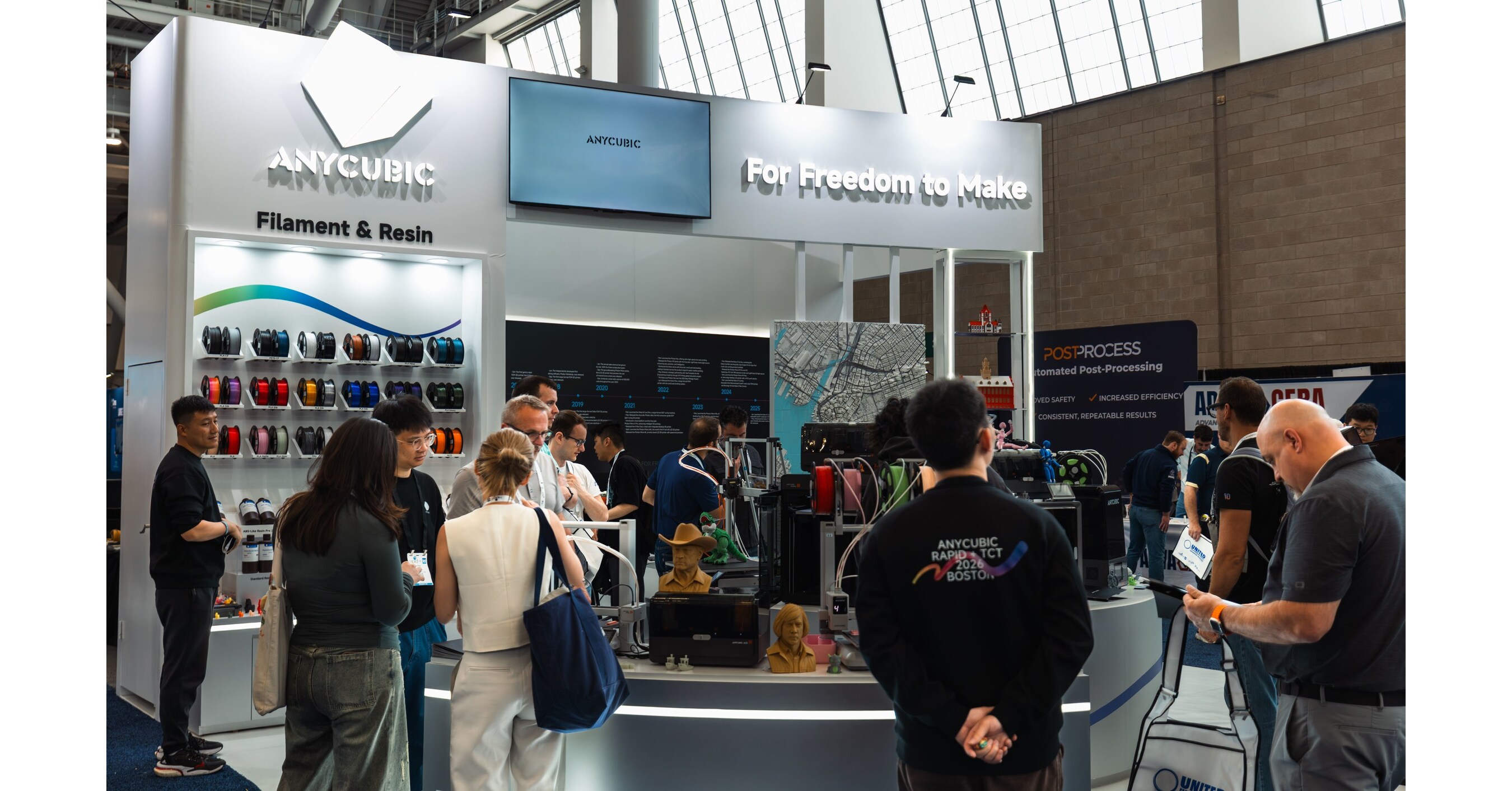 Anycubic Showcases Next-Generation 3D Printing Lineup at RAPID+TCT 2026, Highlighting Multicolor FDM and Large-Format Resin Innovation Anycubic Showcases Next-Generation 3D Printing Lineup at RAPID+TCT 2026, Highlighting Multicolor FDM and Large-Format Resin Innovation