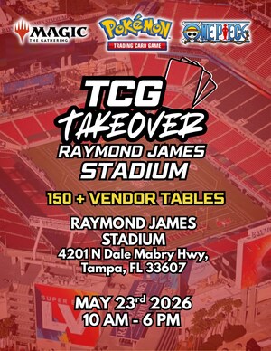 TCG Trade N Play to Host First-Ever Trading Card Event at Raymond James Stadium