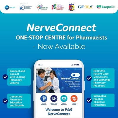 P&G Nerve Connect, a one-stop centre for pharmacists (PRNewsfoto/P&G Health)