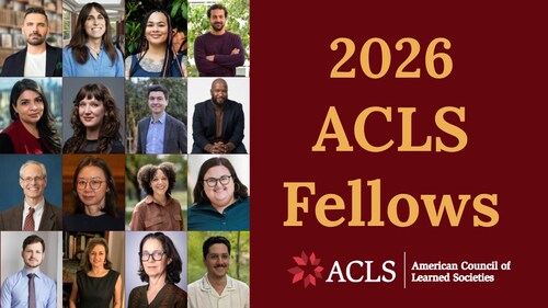 2026 ACLS Fellows