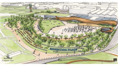 Exhibition Place Vision - Festival Plaza (CNW Group/Exhibition Place)