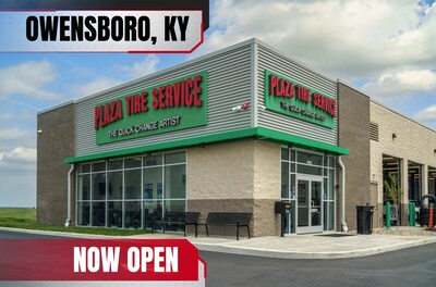 Plaza Tire Service is now open in Owensboro, Kentucky, bringing trusted automotive care and convenient service to local drivers.