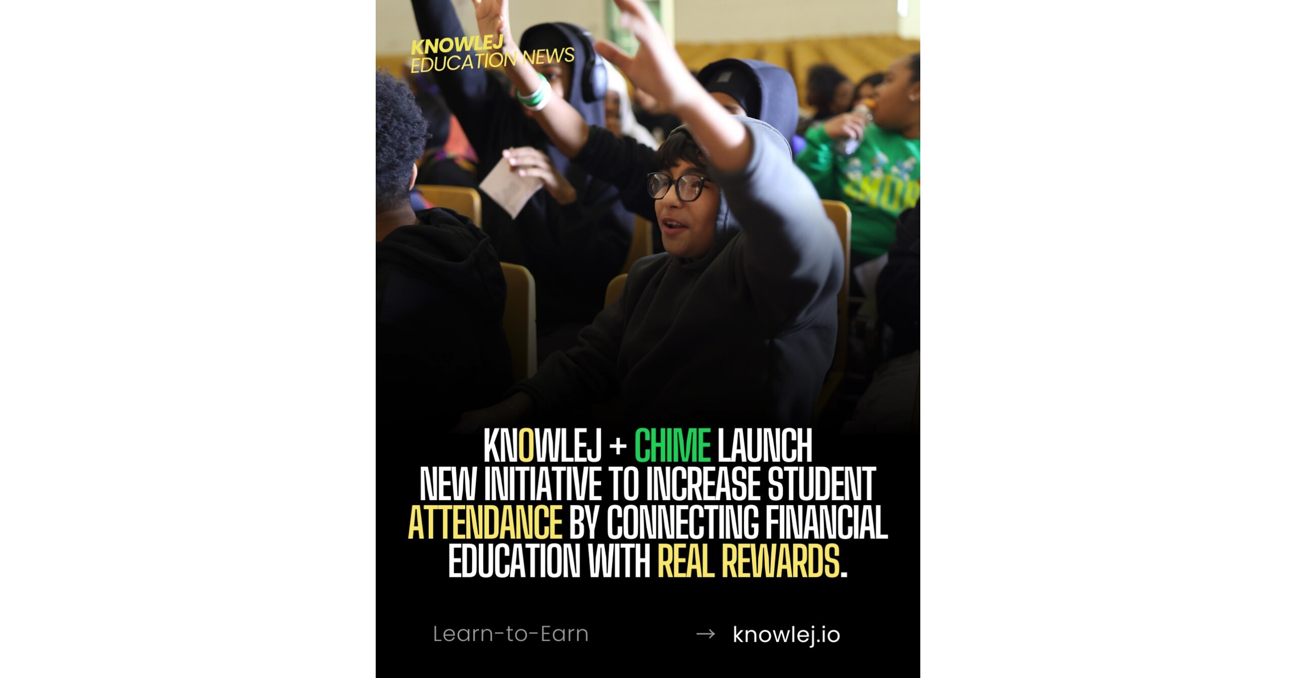 Knowlej and Chime Launch Financial Futures Campaign to Help Students Build Financial Confidence and Strengthen Engagement in School