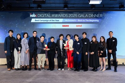 "McDonald's - Back to The Beginning" from McDonald’s Hong Kong was recognized as the “Best Campaign of the Year”.