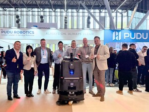 Pudu Robotics Announces Strategic Partnership with Gom Schoonhouden B.V. at Interclean Amsterdam 2026, Marking Europe's First Deployment of the AI-Native PUDU BG1 Series