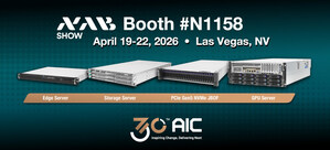 AIC to Showcase Storage Platforms for Media Production Workflows at NAB Show 2026